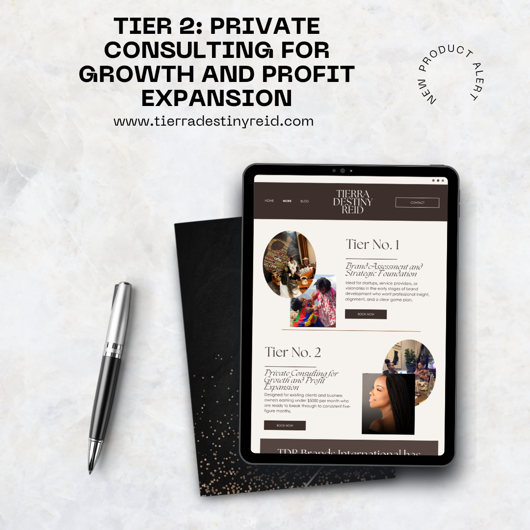 Tier 2: Private Consulting for Growth and Profit Expansion